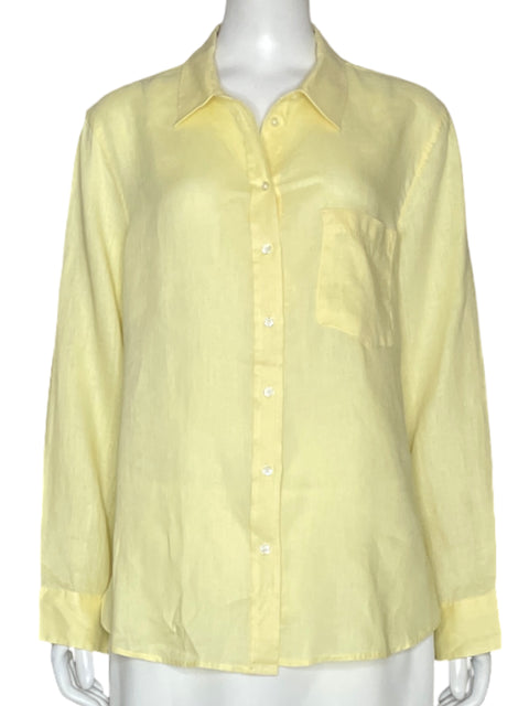 Camisa Tesoro TPS Clasico Amarillo-Talla M