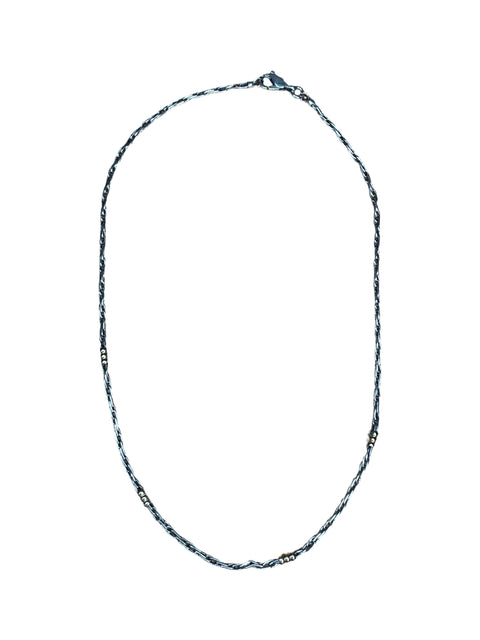 Collar Tesoro TPS Cadena Plateado-Talla U