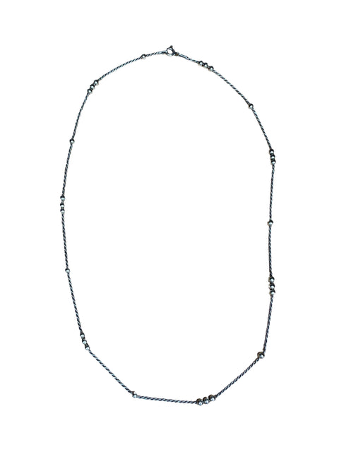 Set Tesoro TPS Collar+Anillo Piedras Azul-Talla U