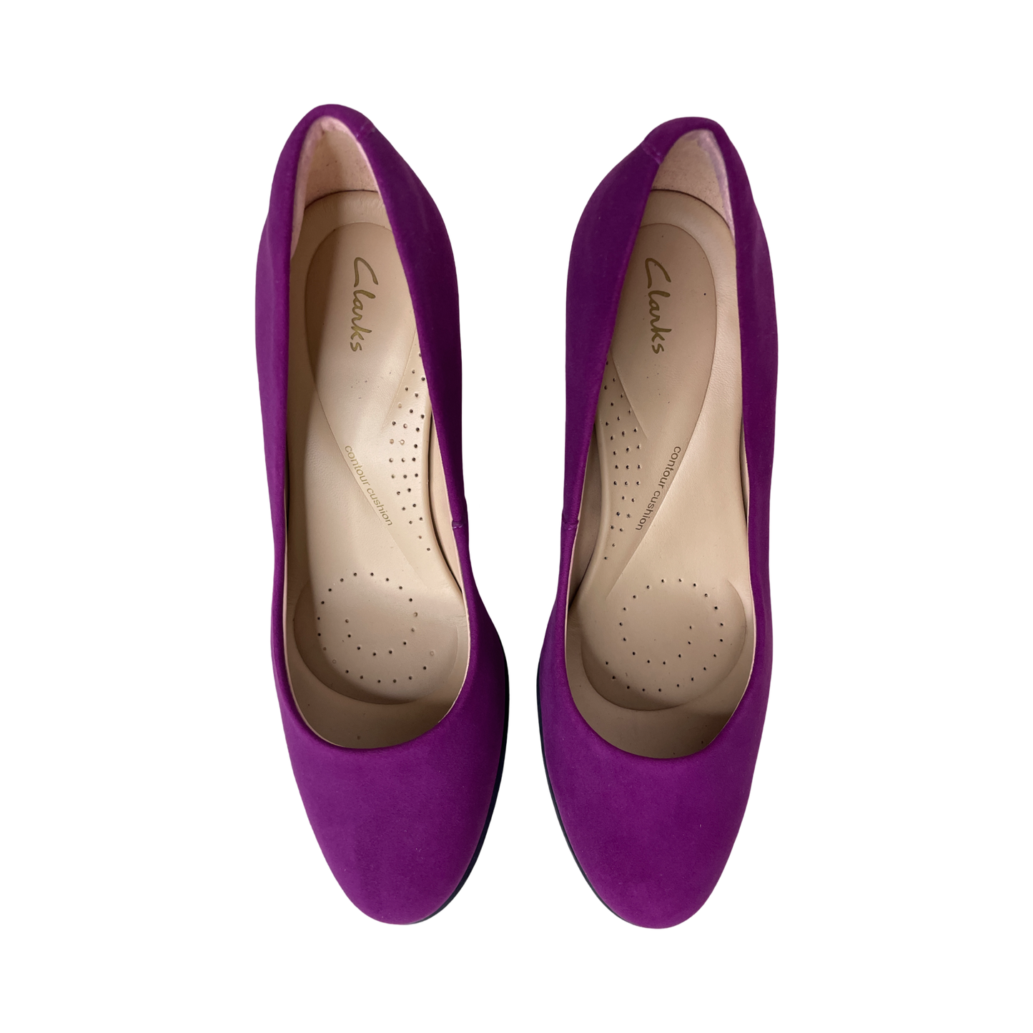 Calzado CLARKS Freva 85 Court Morado - Talla 6.5