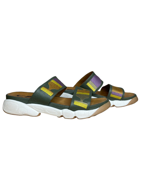 Calzado Clara Barcelo No Me Quemeees Verde-Talla 40