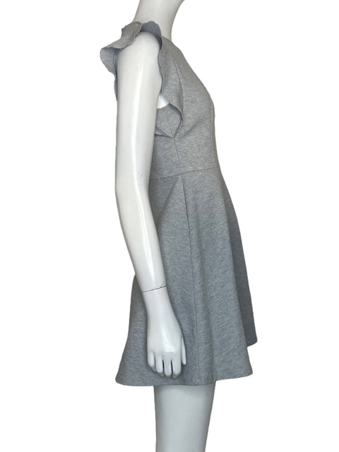 Vestido BCBG Vuelo Mini Gris-Talla 4