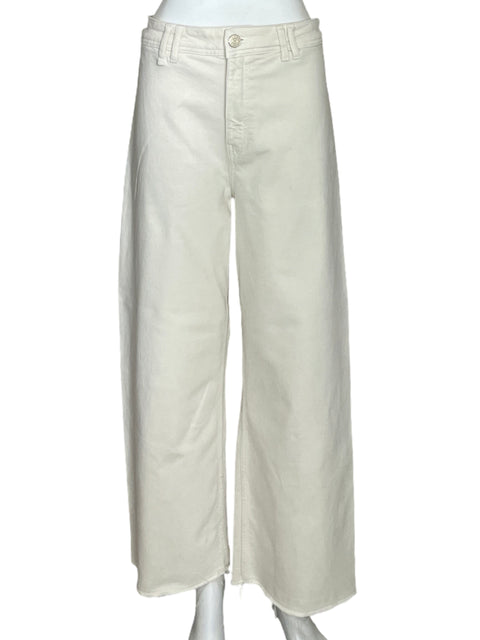 Pantalón Bimba Y Lola Basta Ancha Beige-Talla 42