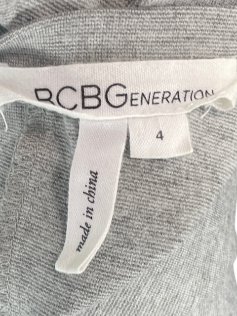 Vestido BCBG Vuelo Mini Gris-Talla 4