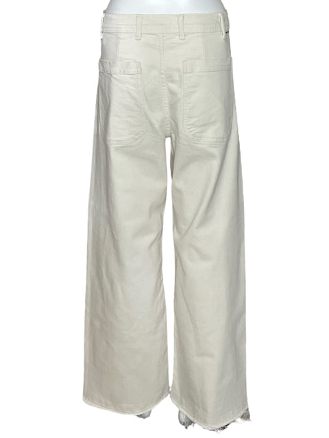 Pantalón Bimba Y Lola Basta Ancha Beige-Talla 42