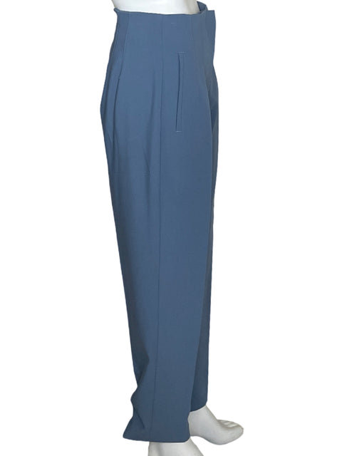 Pantalón Zara Trouser Azul-Talla M