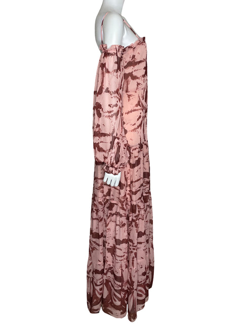 Vestido Alexis Dahlia Maxi Dress Rosado-Talla S