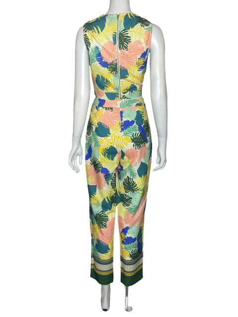 Set A.peach Hojas Cinturon Amarillo-Talla L