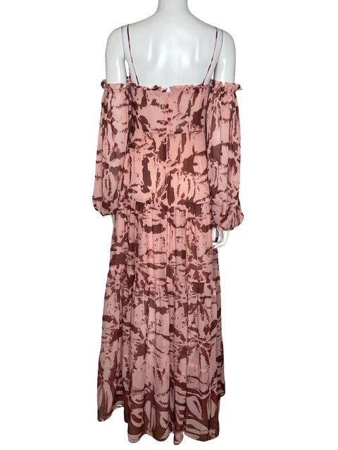 Vestido Alexis Dahlia Maxi Dress Rosado-Talla S