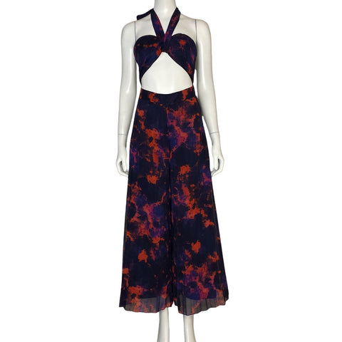 Mono House of Harlow Plisado Azul-Talla M