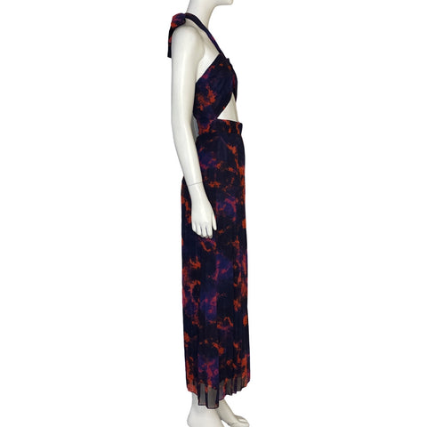 Mono House of Harlow Plisado Azul-Talla M
