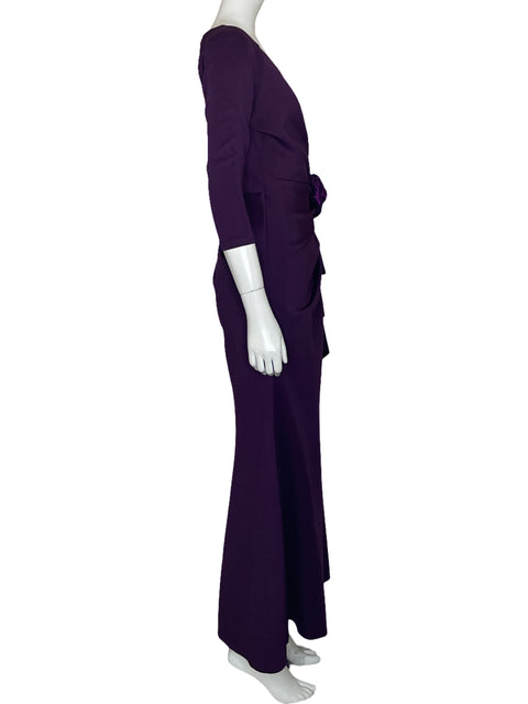 Vestido Xscape Rosa Vuelo Morado-Talla 6