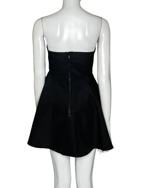 Vestido Keepsake The Label Strapless Mini Negro-Talla XS