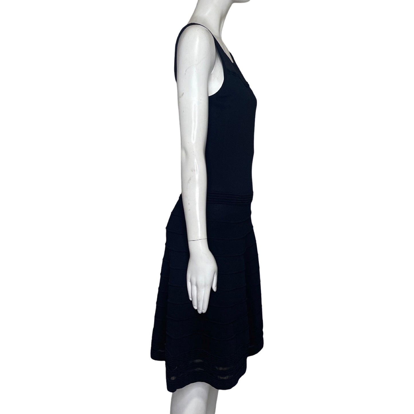 Vestido Ralph Lauren Cuello Redondo Negro-Talla S