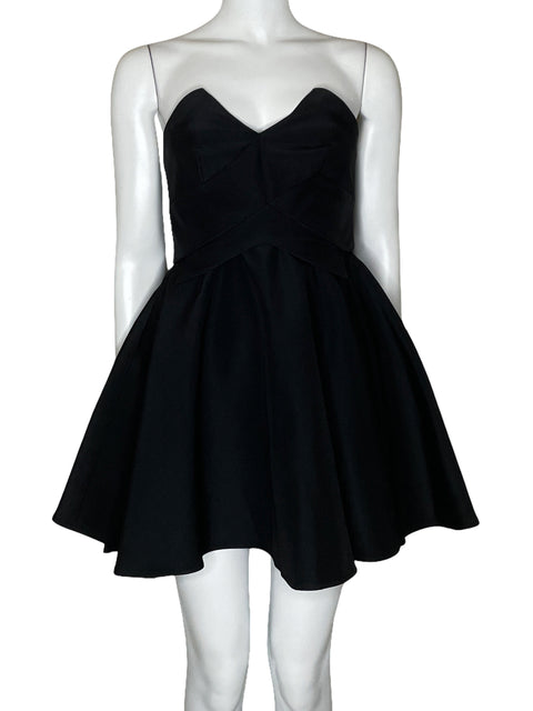 Vestido Keepsake The Label Strapless Mini Negro-Talla XS