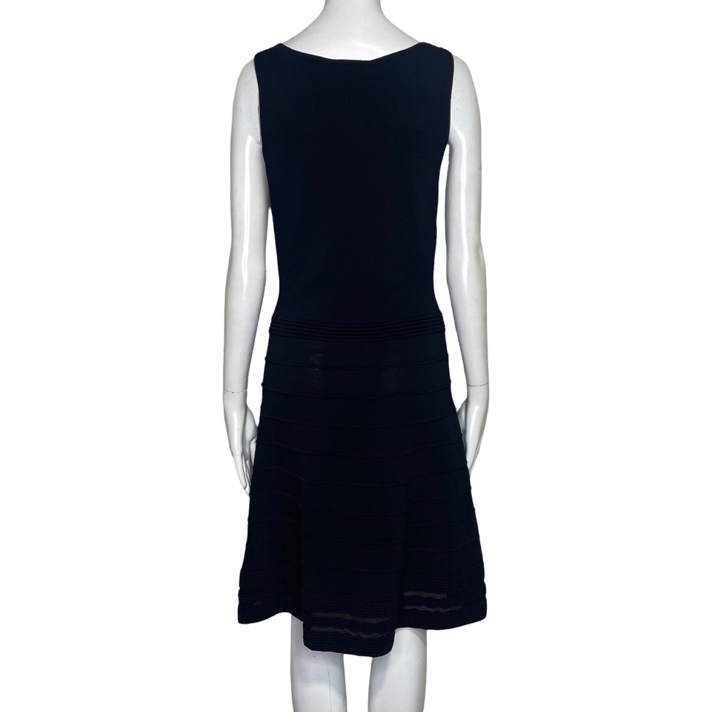 Vestido Ralph Lauren Cuello Redondo Negro-Talla S