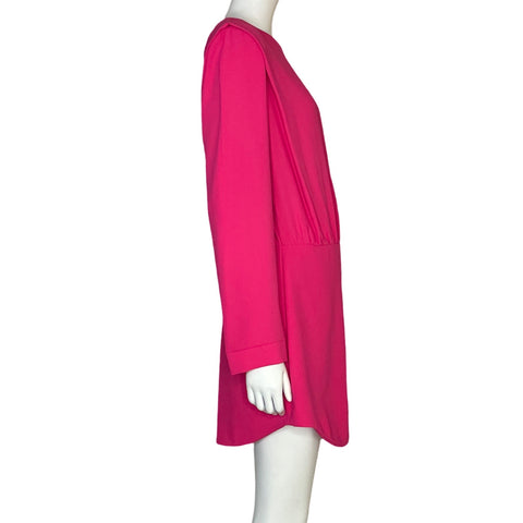 Vestido Amanda Uprichard Mini Rosado-Talla L