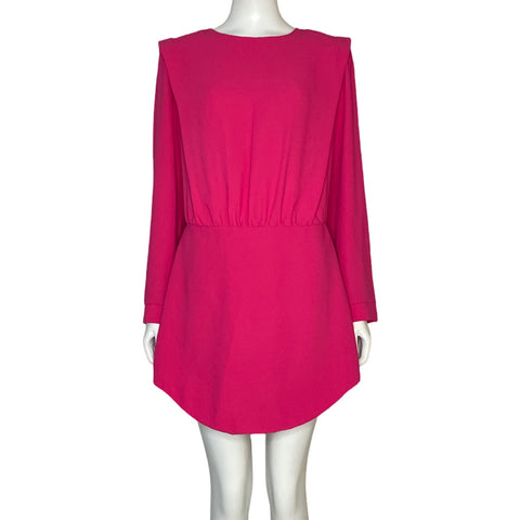 Vestido Amanda Uprichard Mini Rosado-Talla L