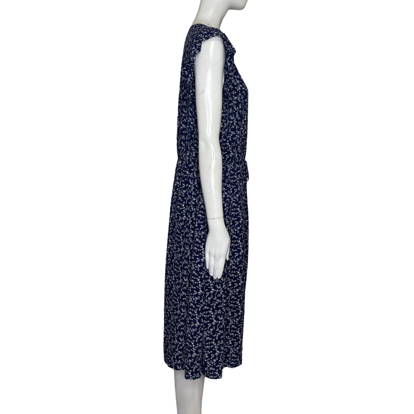 Vestido Gap Flores Azul-Talla M