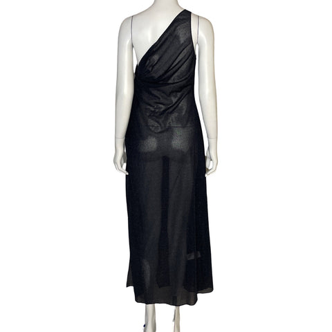 Vestido Osèree Lurex Nudo Negro-Talla M