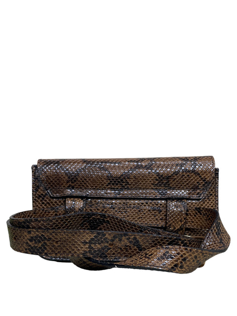 Bolso Tesoro TPS Snake Print Marron-Talla S