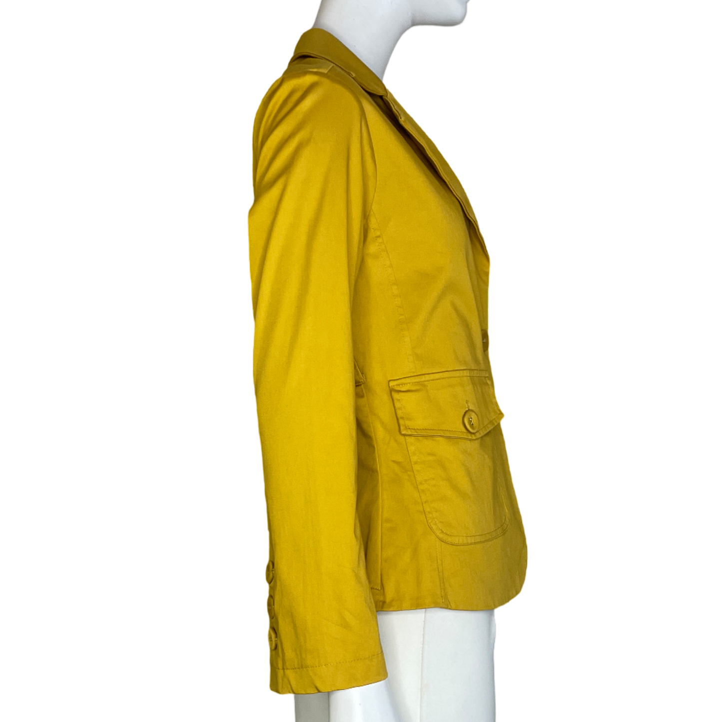 Blazer ARGEMIRO SIERRA Bolsillos Amarillo - Talla XS