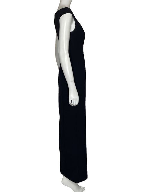 Vestido Vince Camuto Pedreria Sin Mangas Negro-Talla 4
