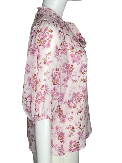 Blusa CeCe Floral Bombacha Rosado-Talla XS