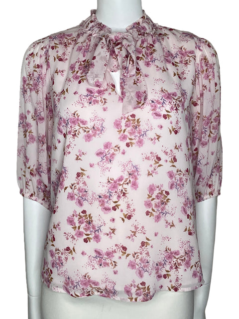 Blusa CeCe Floral Bombacha Rosado-Talla XS