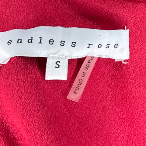 Romper Endless Rose Vuelos Rojo - Talla S