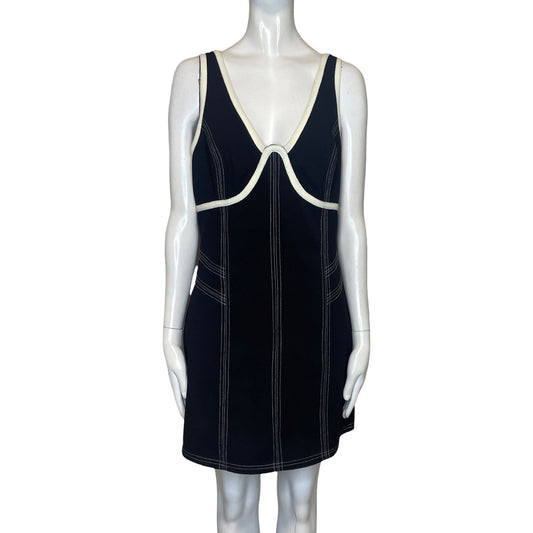 Vestido C/Meo Collective Sin Manga Negro-Talla L