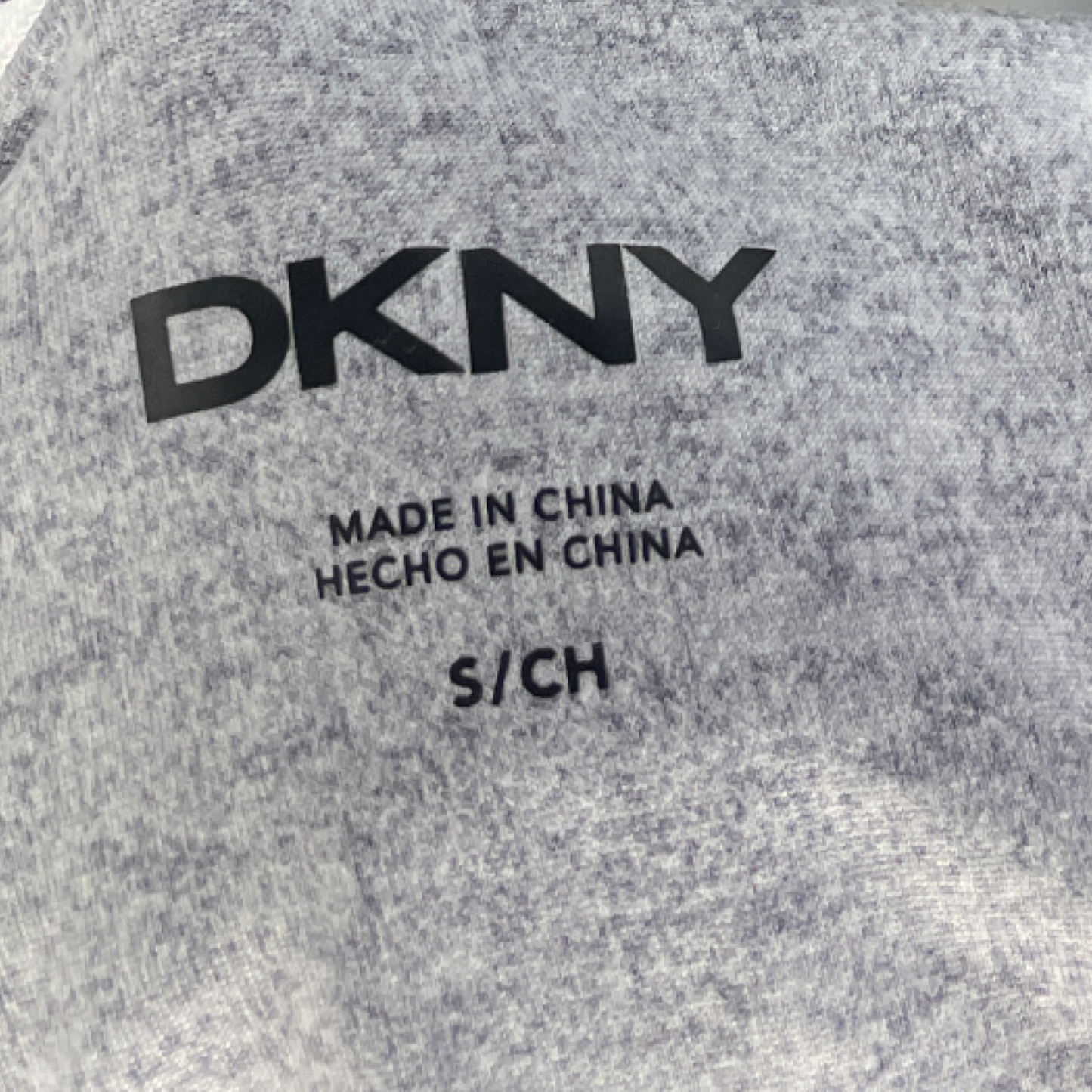 Vestido DKNY Sin Mangas Bolsillos Gris - Talla S