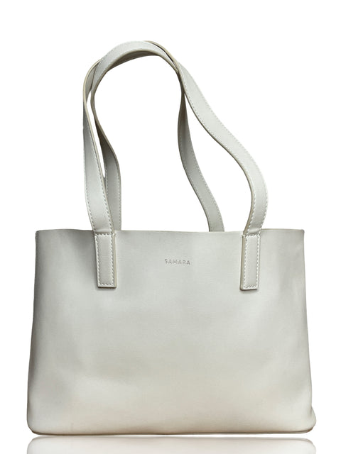 Bolso Samara The Rhian Mini Tote Blanco-Talla U