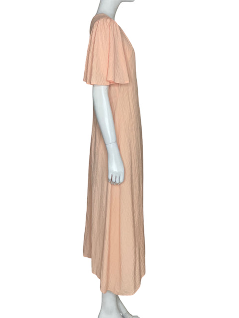 Vestido Calvin Klein Fluido Rosado - Talla M