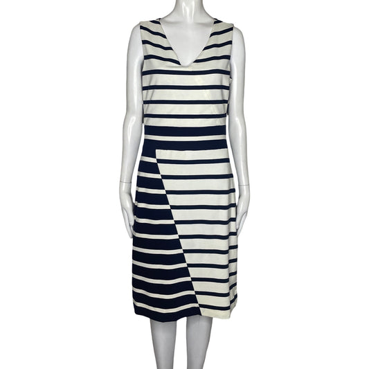 Vestido Tommy Hilfiger Rayas Blanco-Talla M