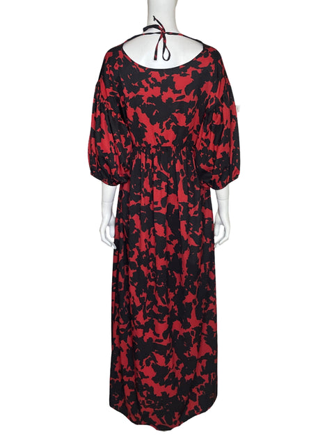 Vestido Asos Another Reason Mangas Abullonadas Negro - Talla 10