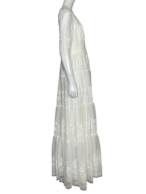 Vestido BCBG Encaje Blanco - Talla 10
