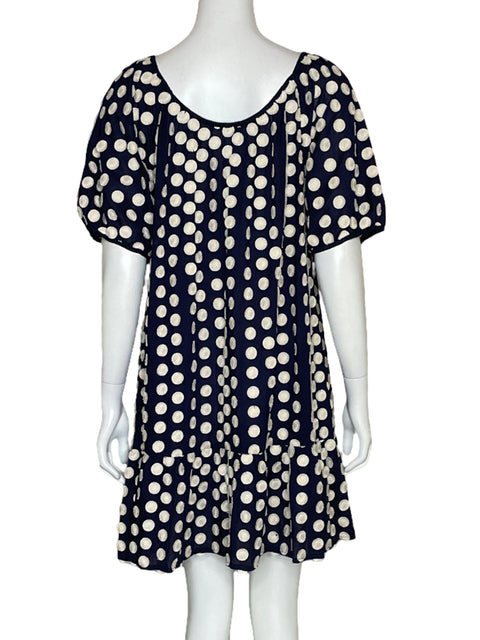 Vestido Madewell Puntos Azul - Talla M