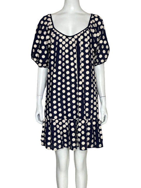 Vestido Madewell Puntos Azul - Talla M