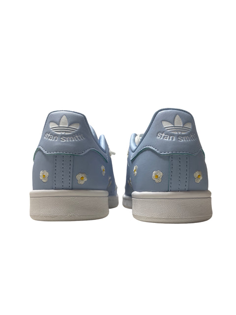 Calzado Adidas Stan Smith Flores Azul - Talla 5.5