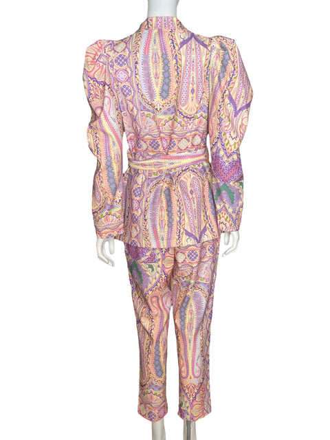 Set Apeach Blazer + Pantalón Rosado-Talla M