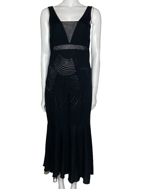 Vestido Cecilia Verrini Maxi Negro-Talla 46