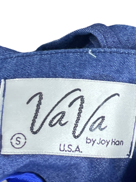 Falda VaVa Vuelos Denim Azul-Talla S