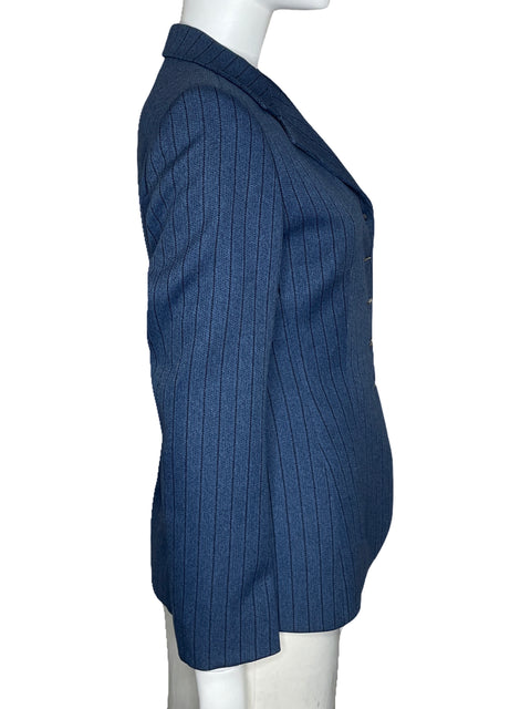 Blazer Armi Rayas Azul-Talla 8