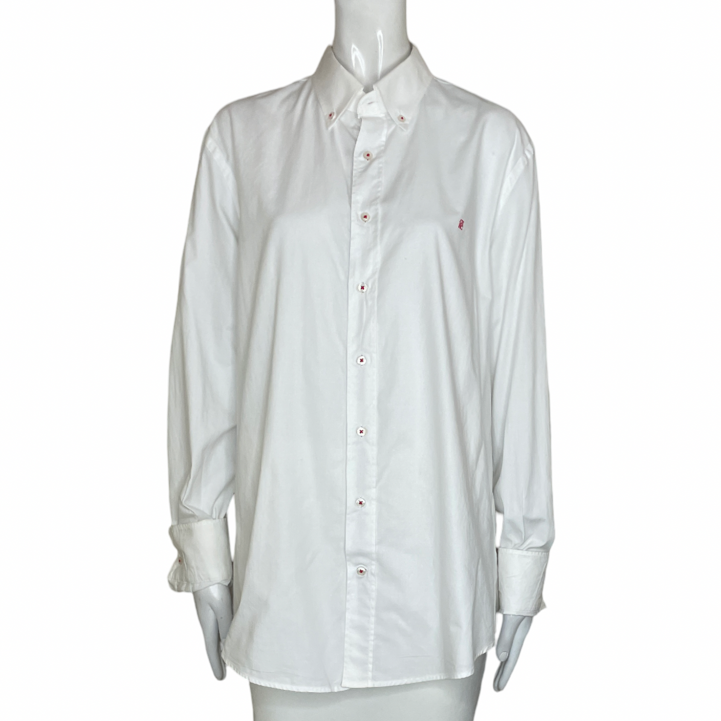 Camisa CAROLINA HERRERA Mangas Larga Botones Blanco - Talla 16