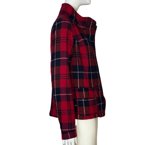 Chaqueta Abercrombie & Fitch Cuadros Rojos-Talla S