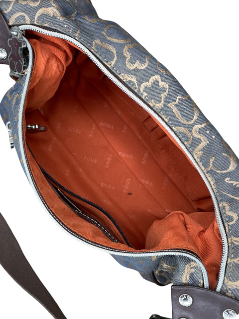 Bolso Tous Pruni Denim Marrón-Talla U