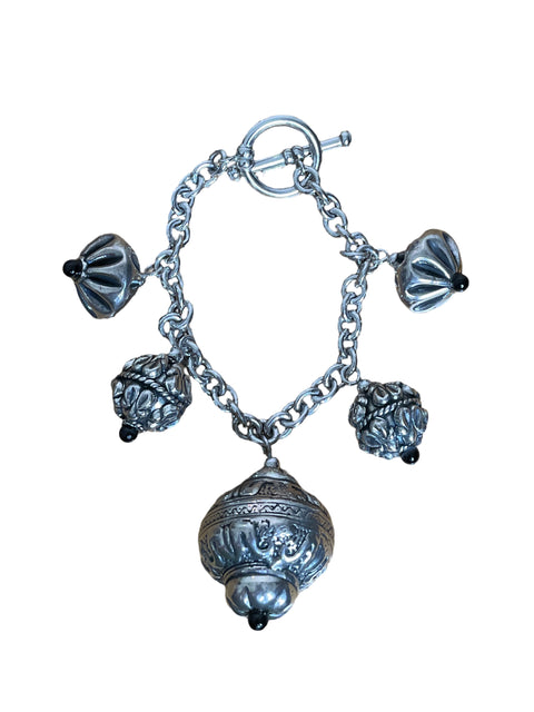 Brazalete Tesoro TPS Charms Plata-Talla U