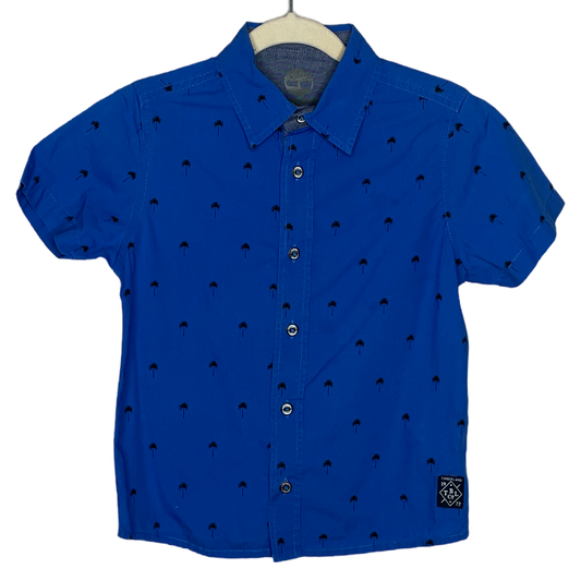 Camisa Timberland Palmeras Azul-Talla 5