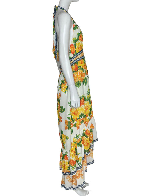 Vestido Tesoro TPS Floral Amarillo-Talla L